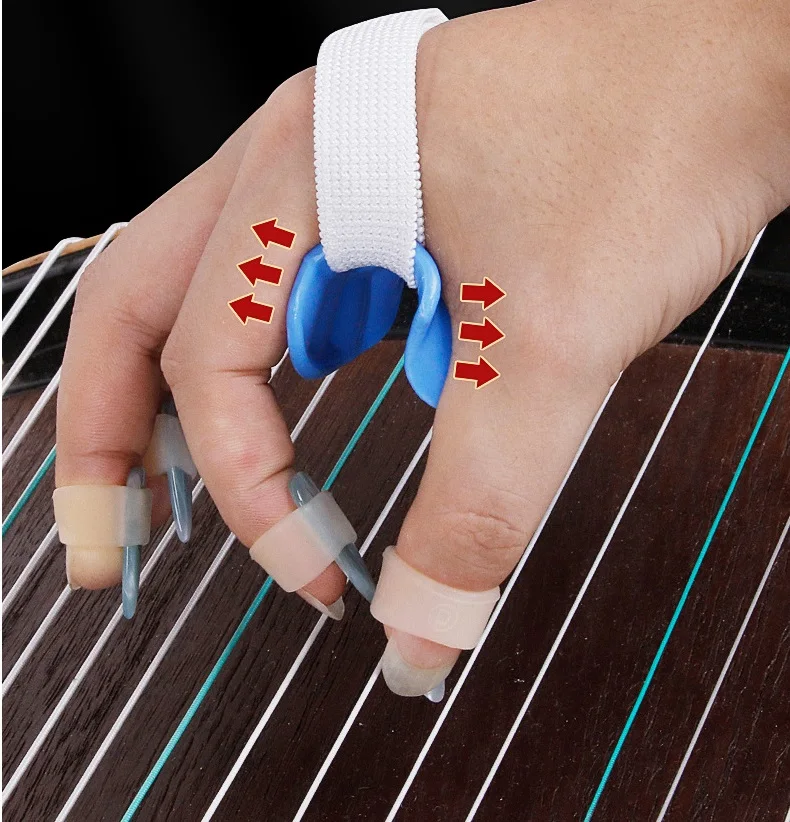 Guzheng Hand Corrector Finger Corrector for Children and Adults Learning Guzheng Finger Strength Practice Finger Training Device