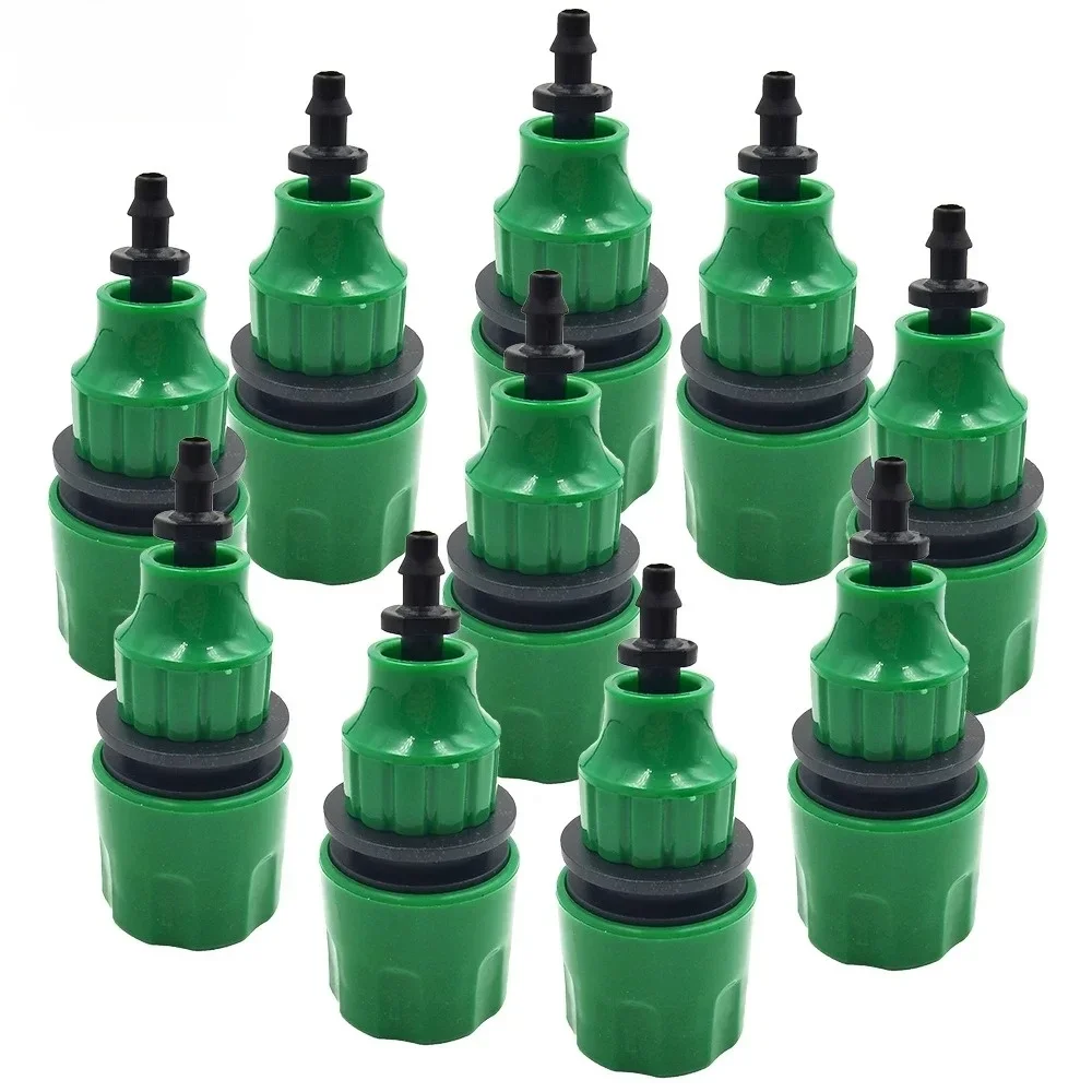 

5pcs Water Pipe Quick Connector Plastic Hose Pipe Connector For Garden Pipeline Drip Irrigation System Watering Equipment Parts