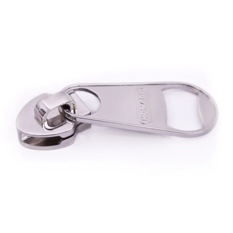 Creative Large Magnetic Zipper Bottle Opener Beer Bottle Opener with Refrigerator Magnet Personalized Bottle Opener