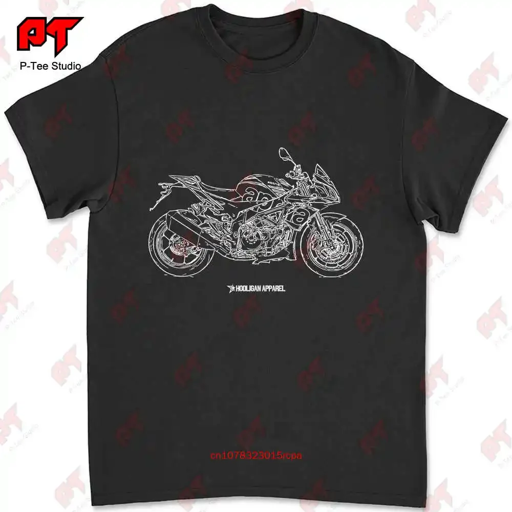 Aprilia Tuono V4 1100 Factory 2017 Premium Motorcycle T-shirt CUI2