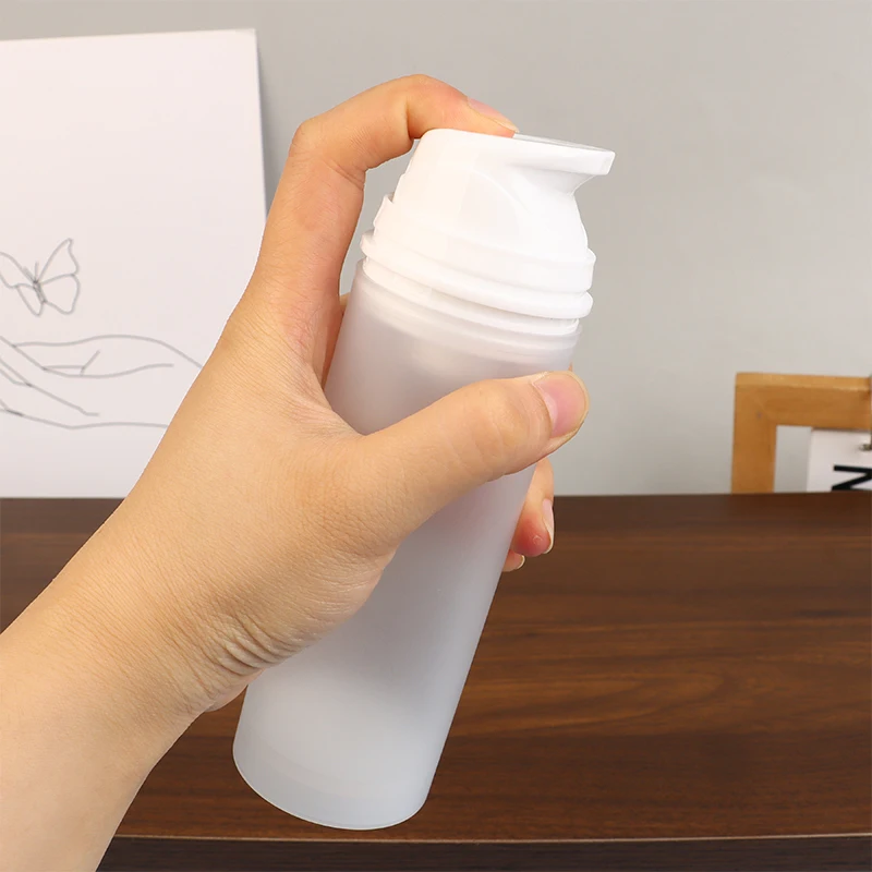 ● 30/50/100/150 مللي السفر زجاجة مضخة موزع زجاجات محلول فارغة إعادة الملء فراغ حاوية مستحضرات التجميل الصحافة نوع النساء يشكلون #1