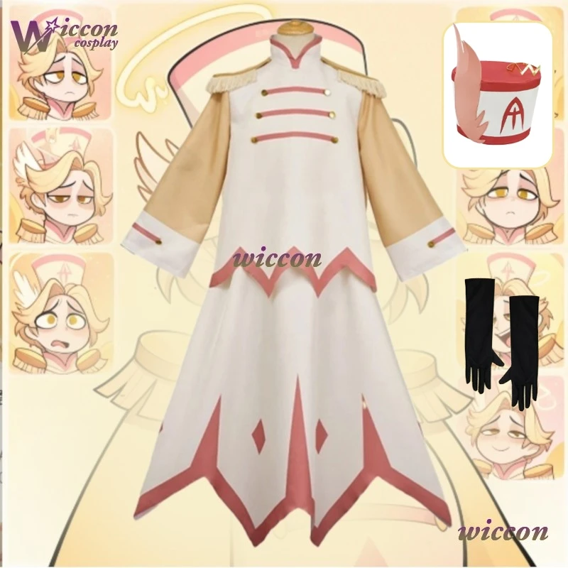 Adam's Second Son Abel Cosplay Costume 2025 New Anime Hazzbin2 Cosplay Hotel Rock Boy Women Men Halloween Roleplay Clothes