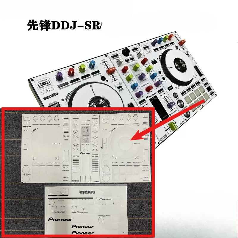 

Skins Pioneer DDJ-SR Controller Is Fully Surrounded By Protective Stickers.Not DJ Controller!!
