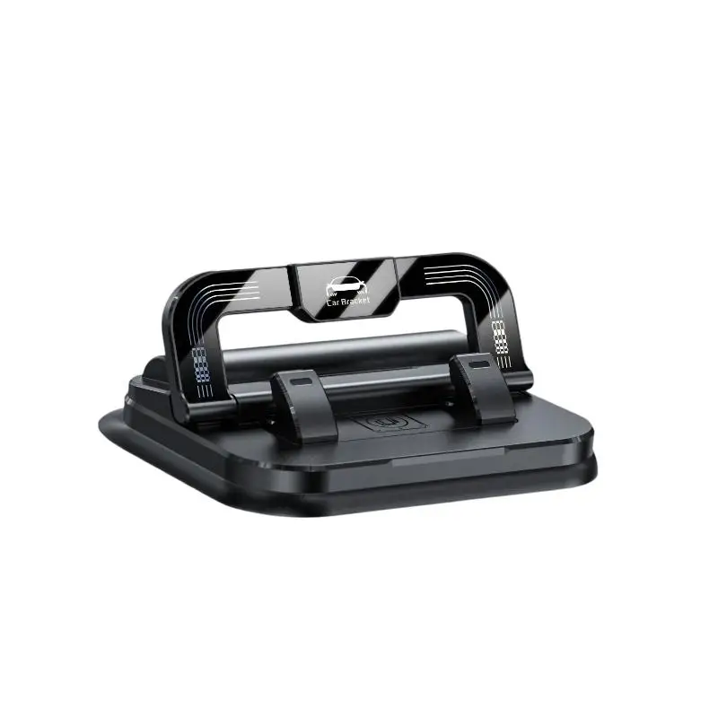 Universal Car Phone Holder 1Pcs 360° Rotatable Dashboard Mount with Parking Number Plate Easy Installation - view 6