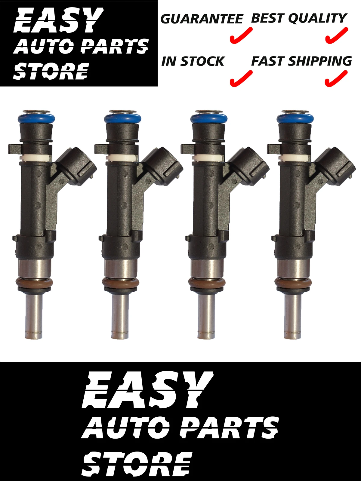 Fuel Injector,OEM 0280158356,For Nissan Versa March Kicks 1.6 16v,Set of 4,2 year warranty,in stock