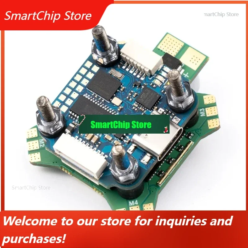 

Store1pcs For IFlight Star Fox BLITZ Mini F4 Flight Controller For 55A 32-bit 4-in-1 ESC Power Modula For FPV Dr One DDrone Par