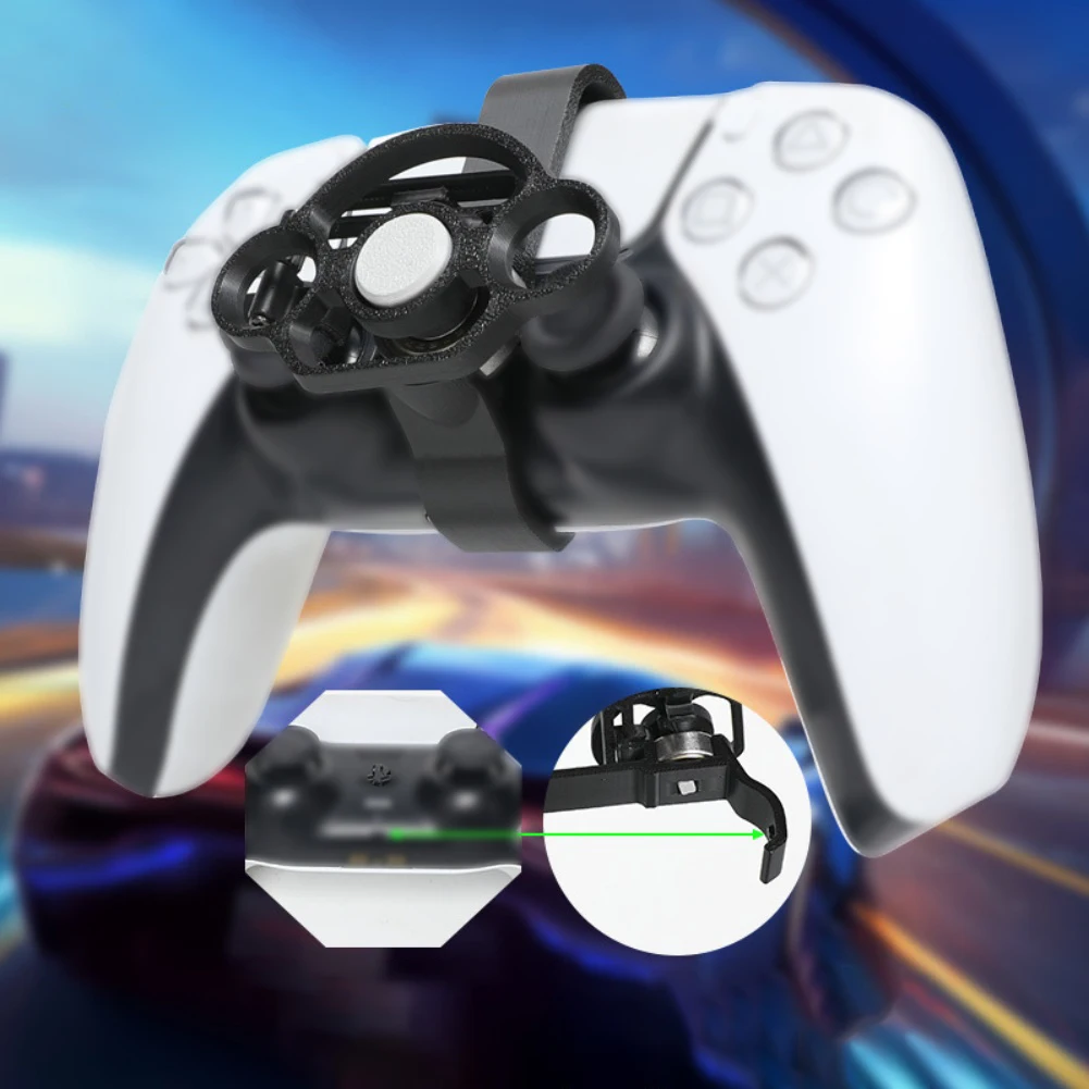 Mini Steering Wheel For PS5 Racing Game Steering Wheel  Wheel Direction Joystick Game Replacement Accessories