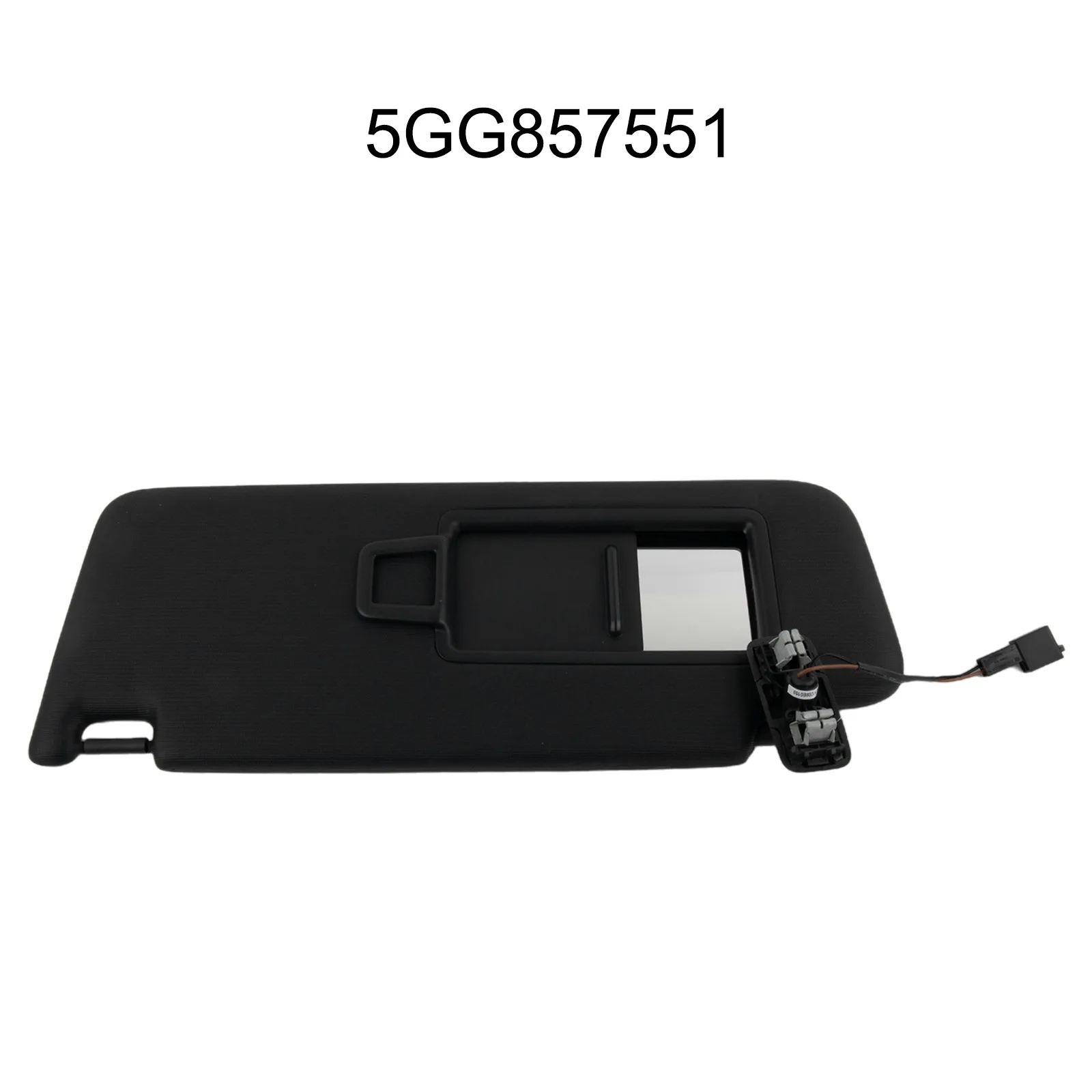 

OEM Part 5GG857552 Car Sun Visor Makeup Mirror Stable Characteristics High Reliability Plastic Material For E-Golf