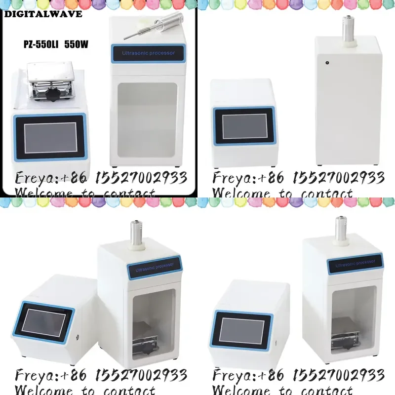 ultrasonic processor ultrasonic cell disruptor PZ-550LI 550W CE ISO 0.1-600ml