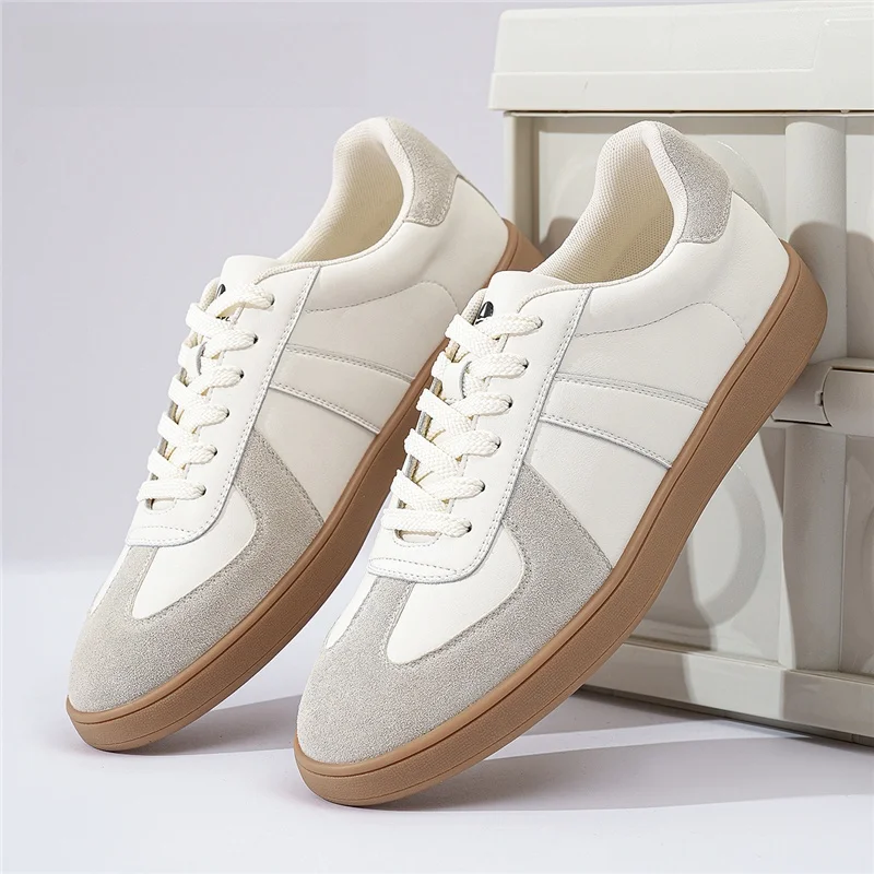 

Мужские модные повседневные кроссовки Naveper Boat oes Dequan, новинка осени 202, белые кроссовки с легким круглым носком, подошва из ЭВА