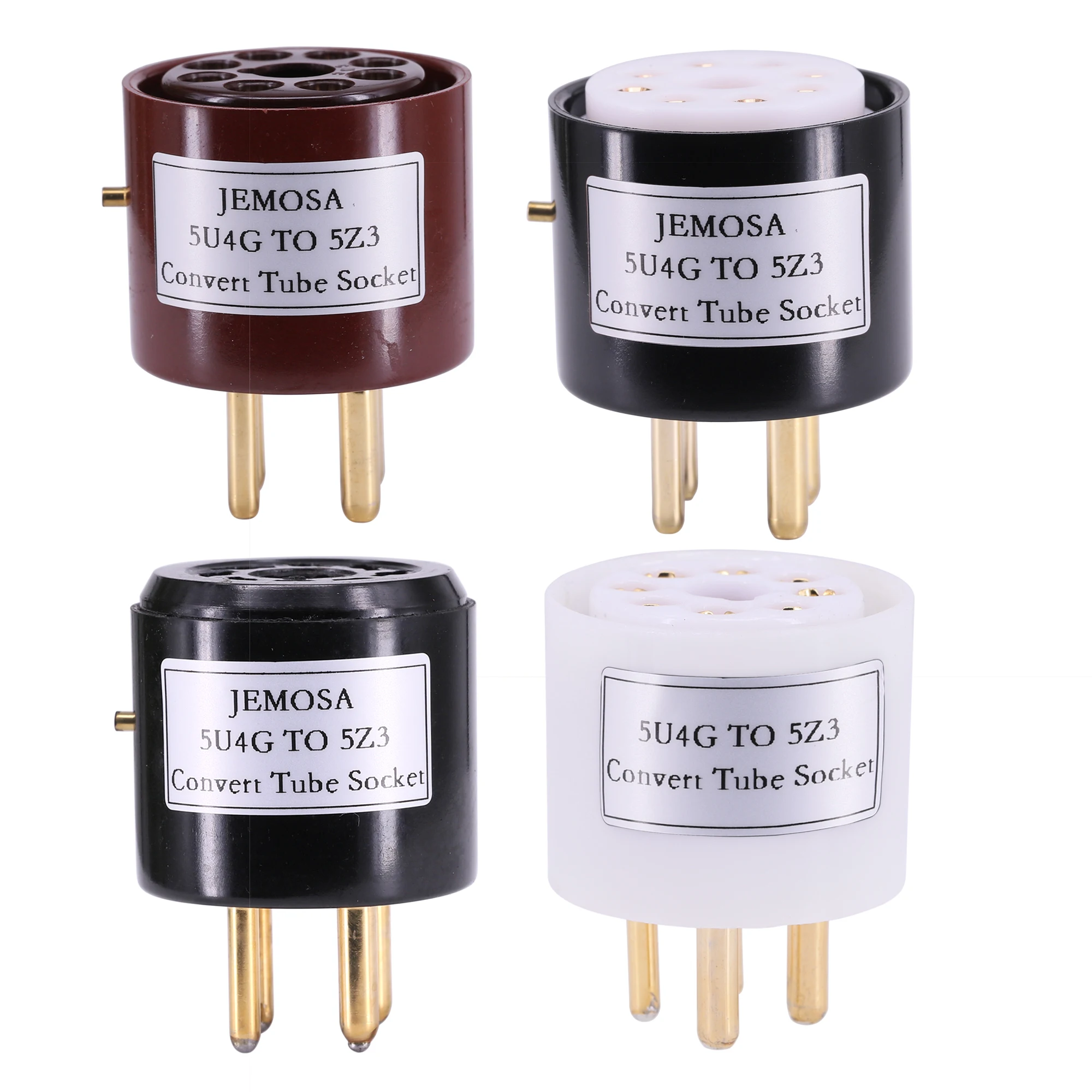 Jemosa 1ชิ้น5AR4 274B 5Z4P 5U4G เป็น5Z3 274A 80 (ด้านล่าง) DIY HIFI เสียงหลอดสูญญากาศแปลงอะแดปเตอร์เต้าเสียบ