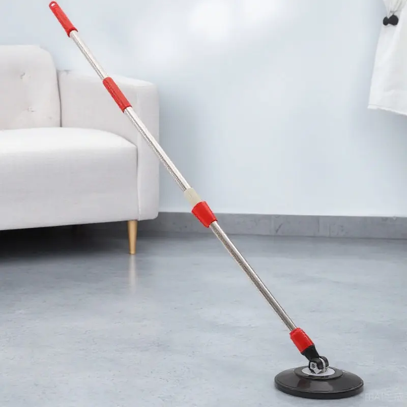 

Premium Stainless Steel Mop Replacement Pole Rotating Swivel Head 360 Degree Lightweight Easy Storage Mop Pole Replacement