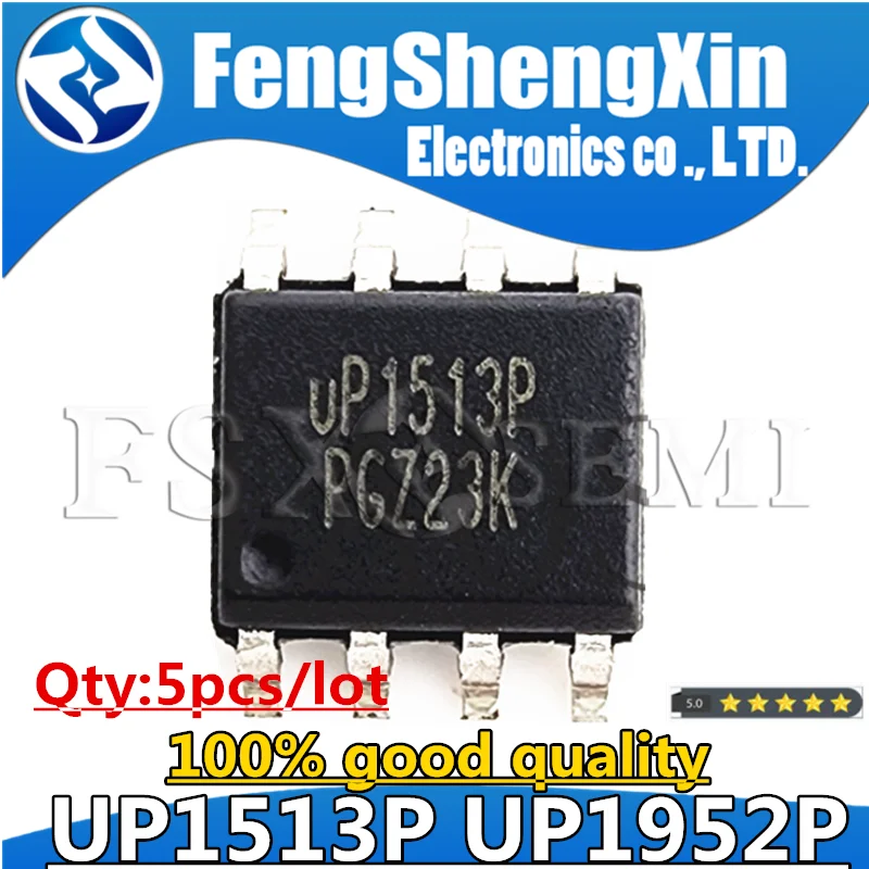 

5pcs UP1513P UP1513PSU8 SOP-8 UP1952PSU8 UP1952P power IC