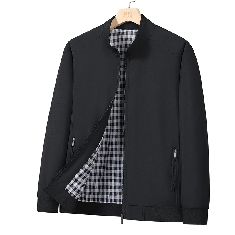 Plus Size Jacket for Men Autumn Spring Windbreaker Outdoor  7XL 8XL Casual Sport Coat Man Big Size Clothing 40-140kg Can Wear