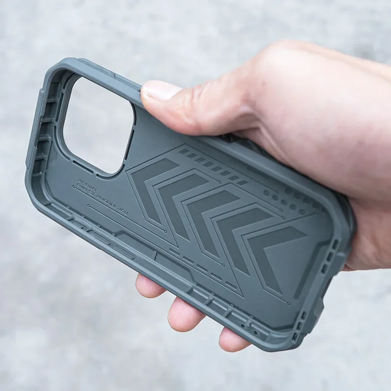 FATBEAR Tactical Military Grade Rugged Shockproof Armor Case Cover for iPhone 15 Plus Pro Max Graphene Heat Dissipation