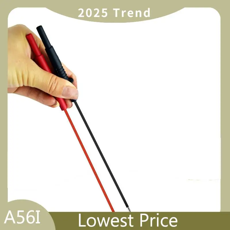 ABDD Multimeter Test Leads 600V10A Multimeter Test Leads Cable Back Probe Tip 4Mm Interface
