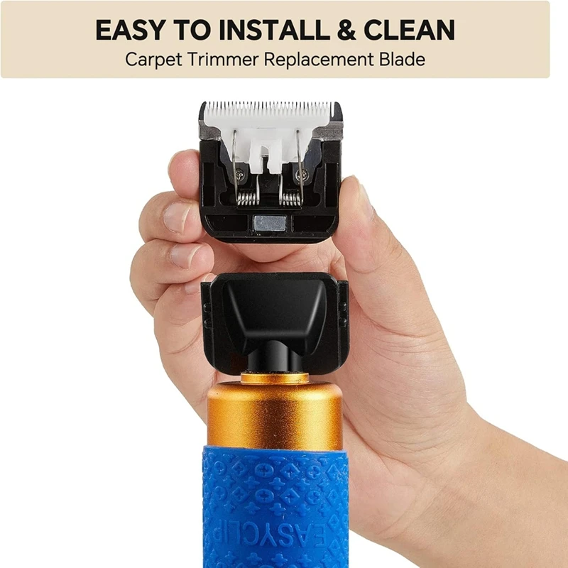 Nuove lame di ricambio per trimmer per tufting tappeti da 3 pezzi, adatte a tutti i tufting del tagliatappeti da 200 W