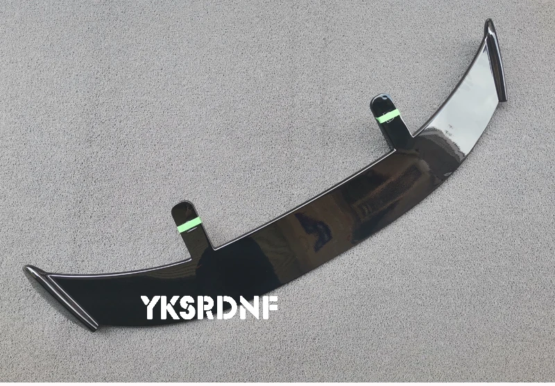 Use For 2011-2014 Dacia Duster Spoiler ABS Plastic Carbon Fiber Look Hatchback SUV Roof Rear Wing Body Kit Accessories
