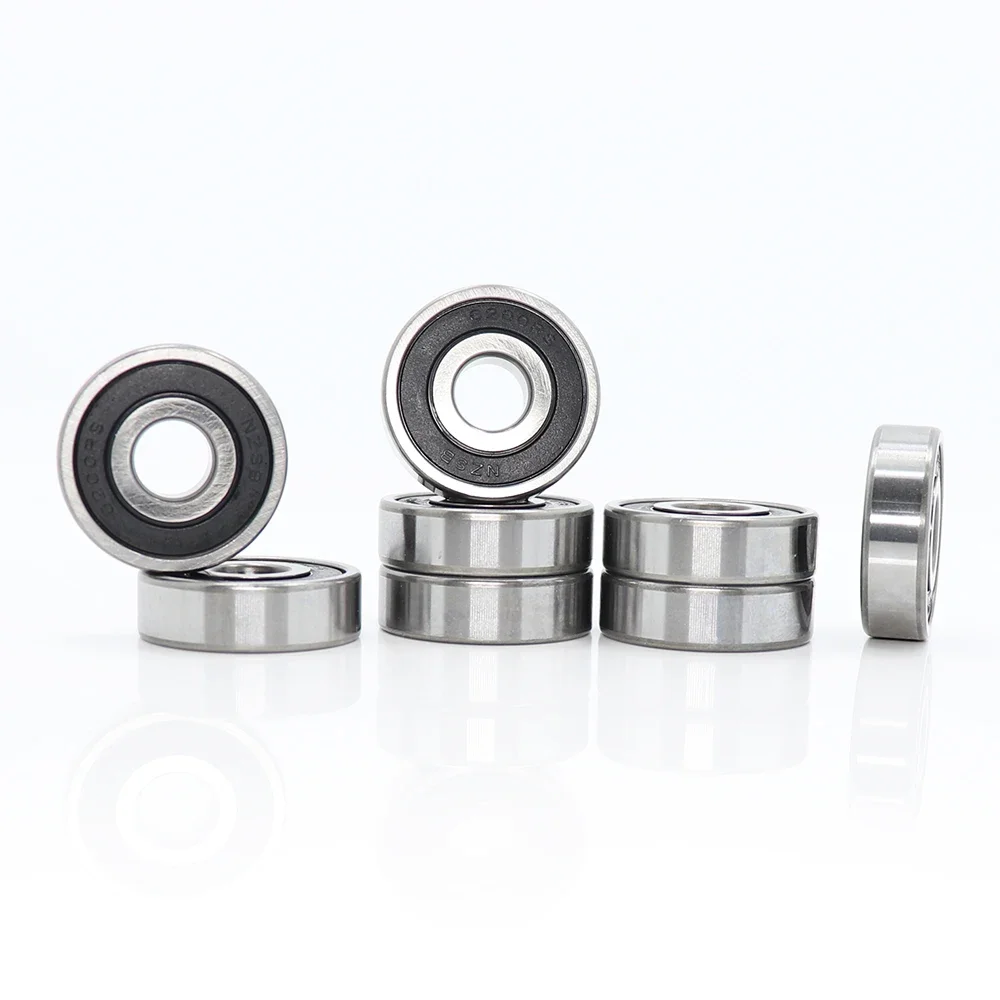 

4PCS 6200RS 6201RS 6202RS Bearing ABEC-3 10x30x9 mm Deep Groove 6200-2RS Ball Bearings 6200RZ 180200 RZ RS 6200 2RS EMQ Quality