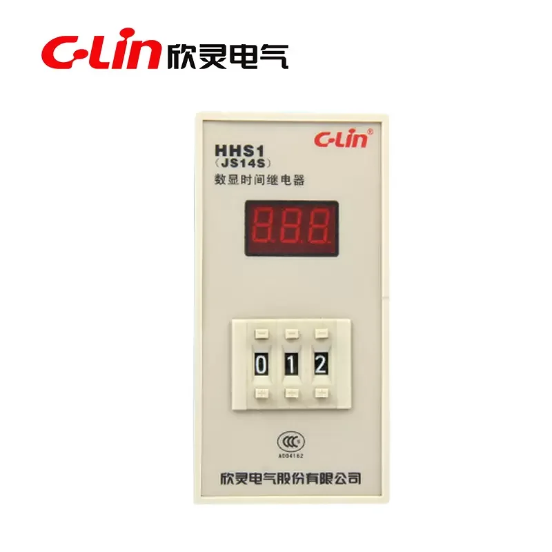 C-Lin Time Switch cite HHS1(JS14S) HHS1-1(DH14S) 9.9S 99S 99M 9.99S 99.9S 999M 999S 99.99S 9999S 99M59S AC380V AC220V DC24V