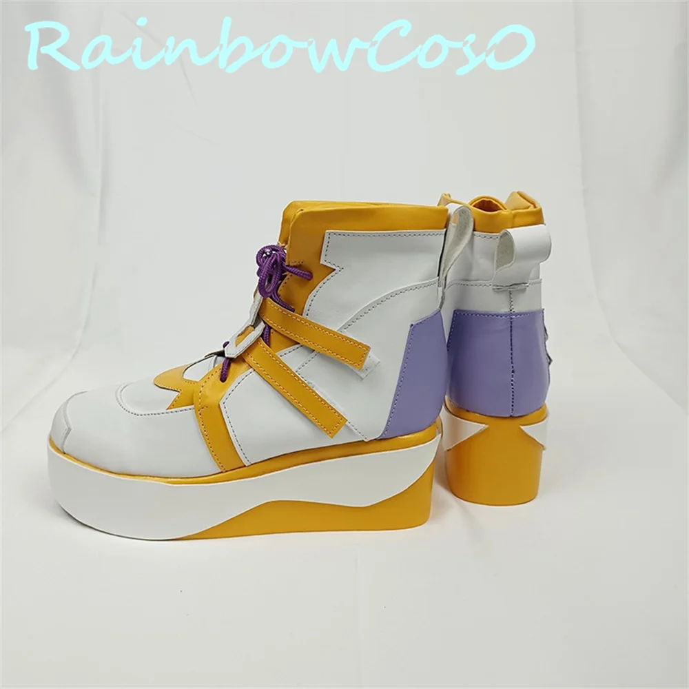Virtual YouTuber Vtuber hololive  Umise Yotsuha Cosplay Shoes Boots Game Anime Halloween Christmas RainbowCos0 W2808