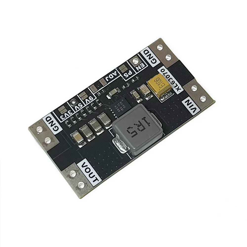 TPS63070 3.3V/5V/9V USB/Baterai Lithium Modul Daya Peningkat Otomatis Modul Regulator 9V