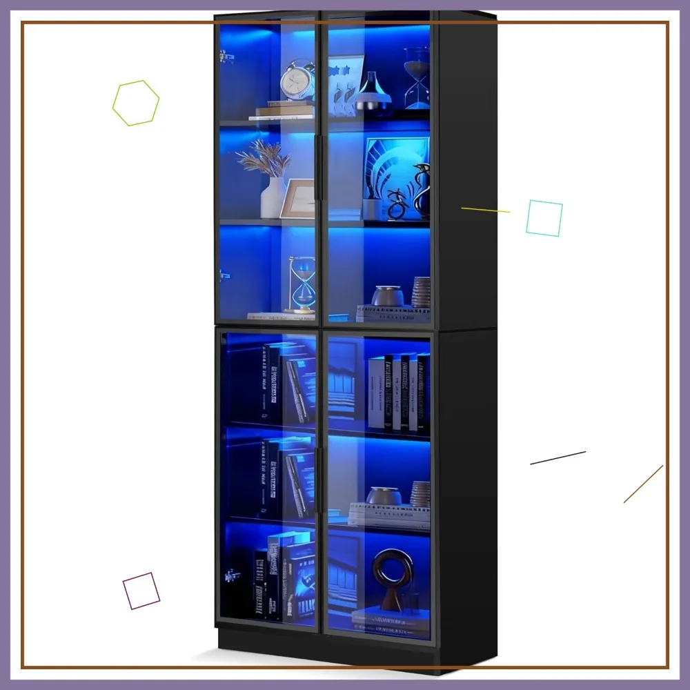 78-Inch Black Displ…