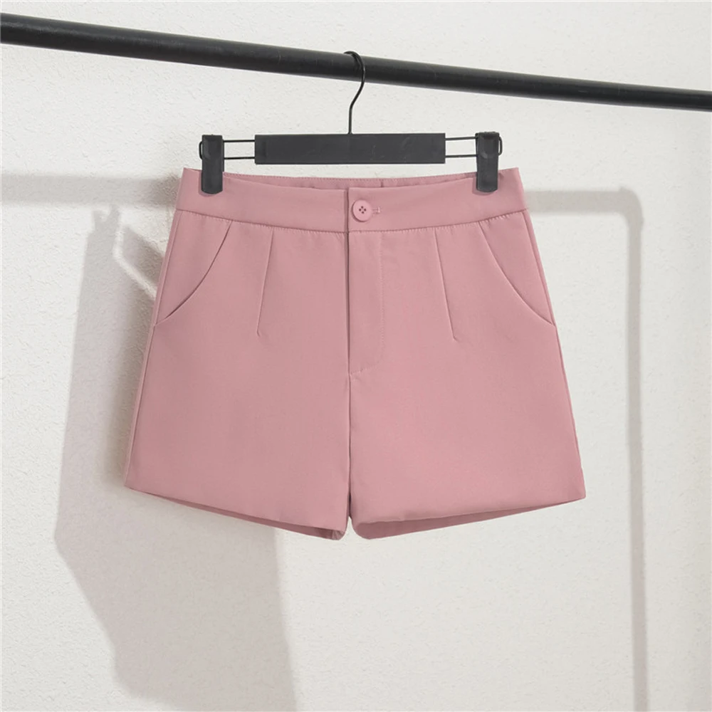 

Повседневные тонкие свободные шорты с высокой талией и широкими штанинами для женщин. Подходит для многосезонной одежды, включая весну и осень.