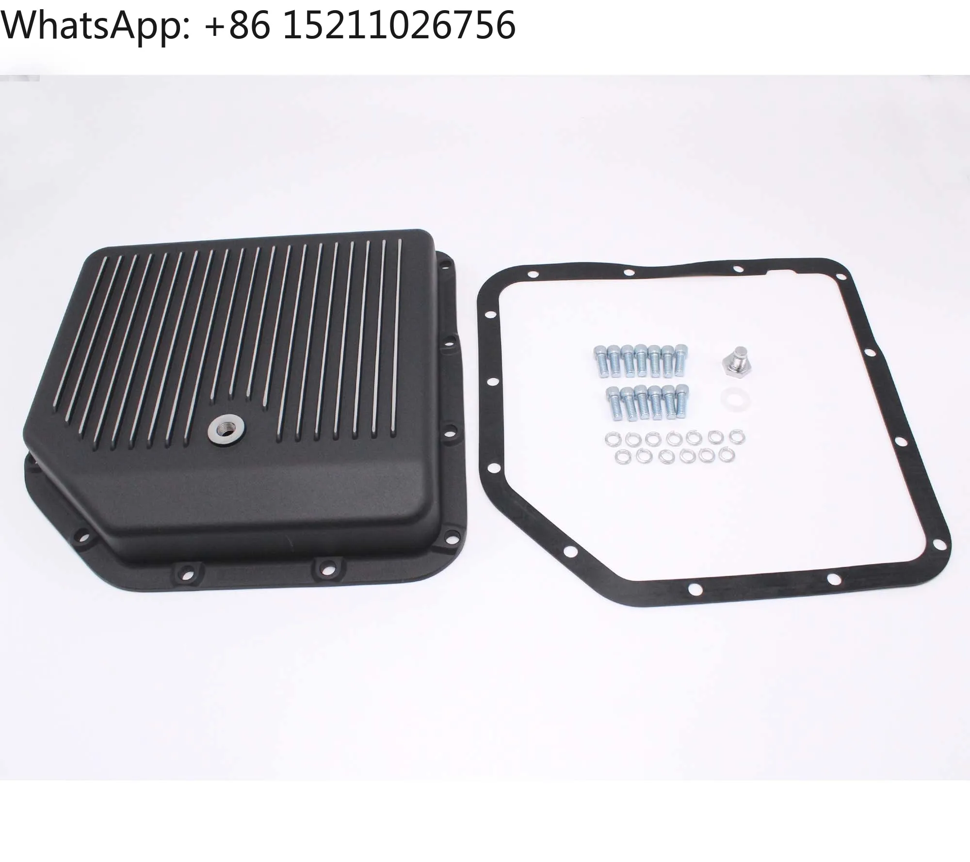 

Новый литой алюминиевый ребристый черный поддон трансмиссии HP7-A350PBK Turbo 350 TH350 в наличии, емкость для VA1857