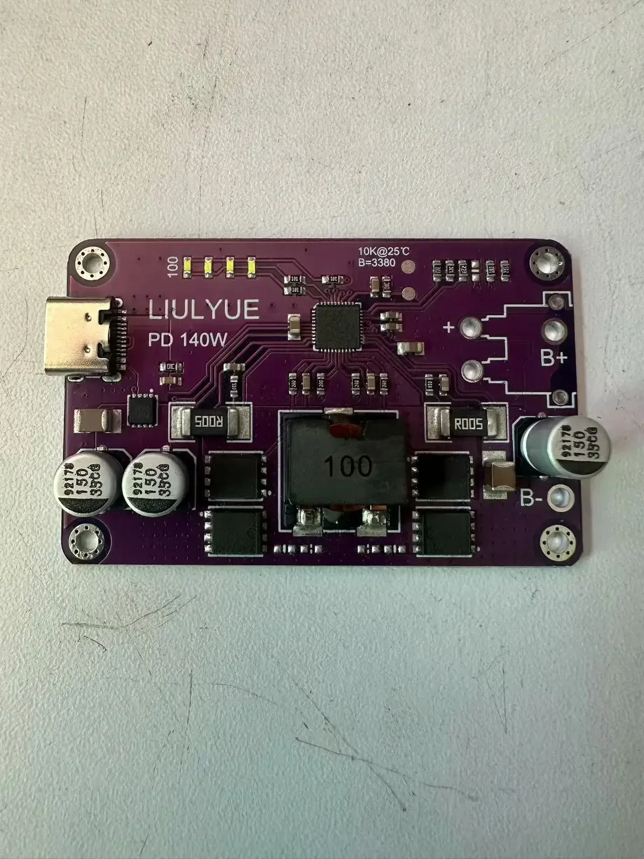 PD3.1 140W TYPE-C Lithium Battery Charging And Discharging Module for 3 to 6 Series Batteries