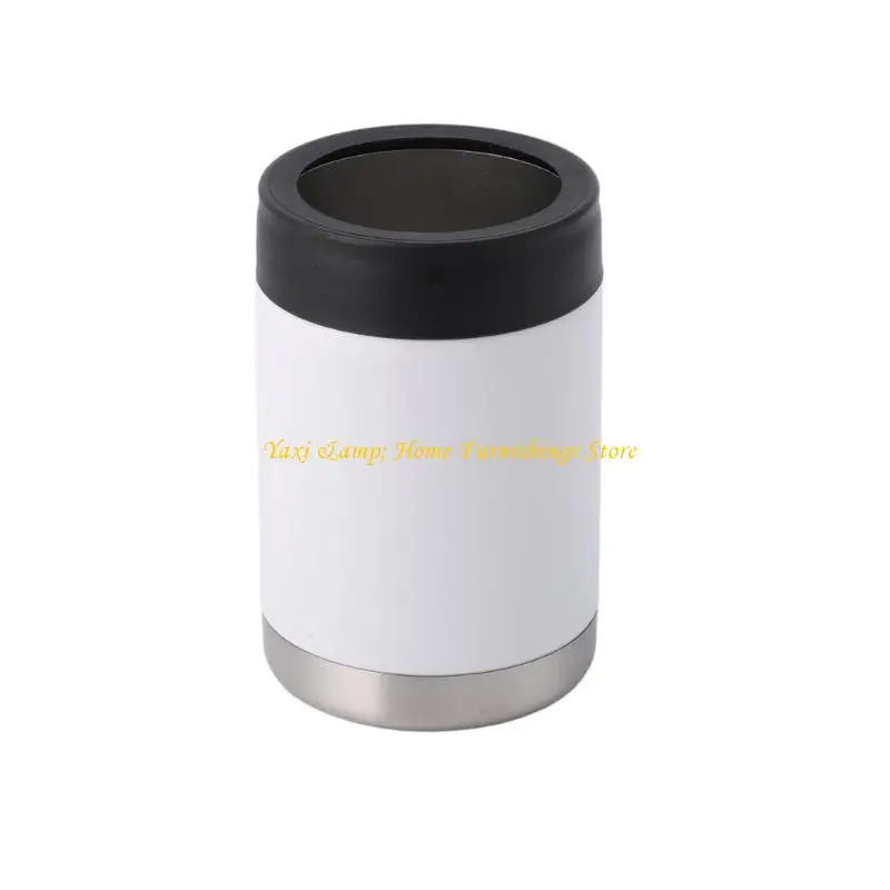W8EA Regular beverage can sleeve with insulated body for table use