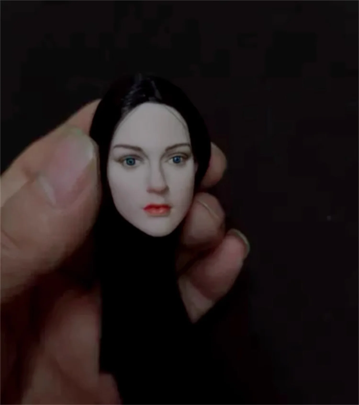 

1/6 Pale Head Beauty Head Sculpt Expression long Planted Hair For 12inch TBleague Phicen Action Figure Model toys