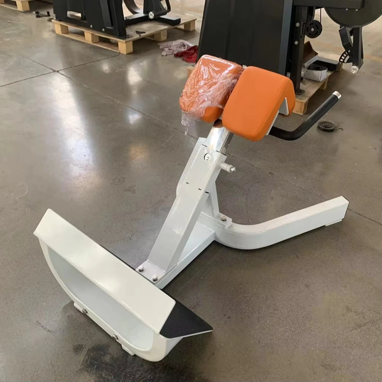 معدات اللياقة البدنية عالية الجودة كرسي روماني عكسي فائق التمديد مقاعد التمرين السفلي الظهر 45 درجة تمديد الظهر