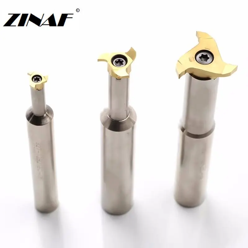 Cyclone milling cutter T-slot milling cutter Slot milling cutter CNC Small hole Slotted cutter Slotting Cutter Carbide Insert