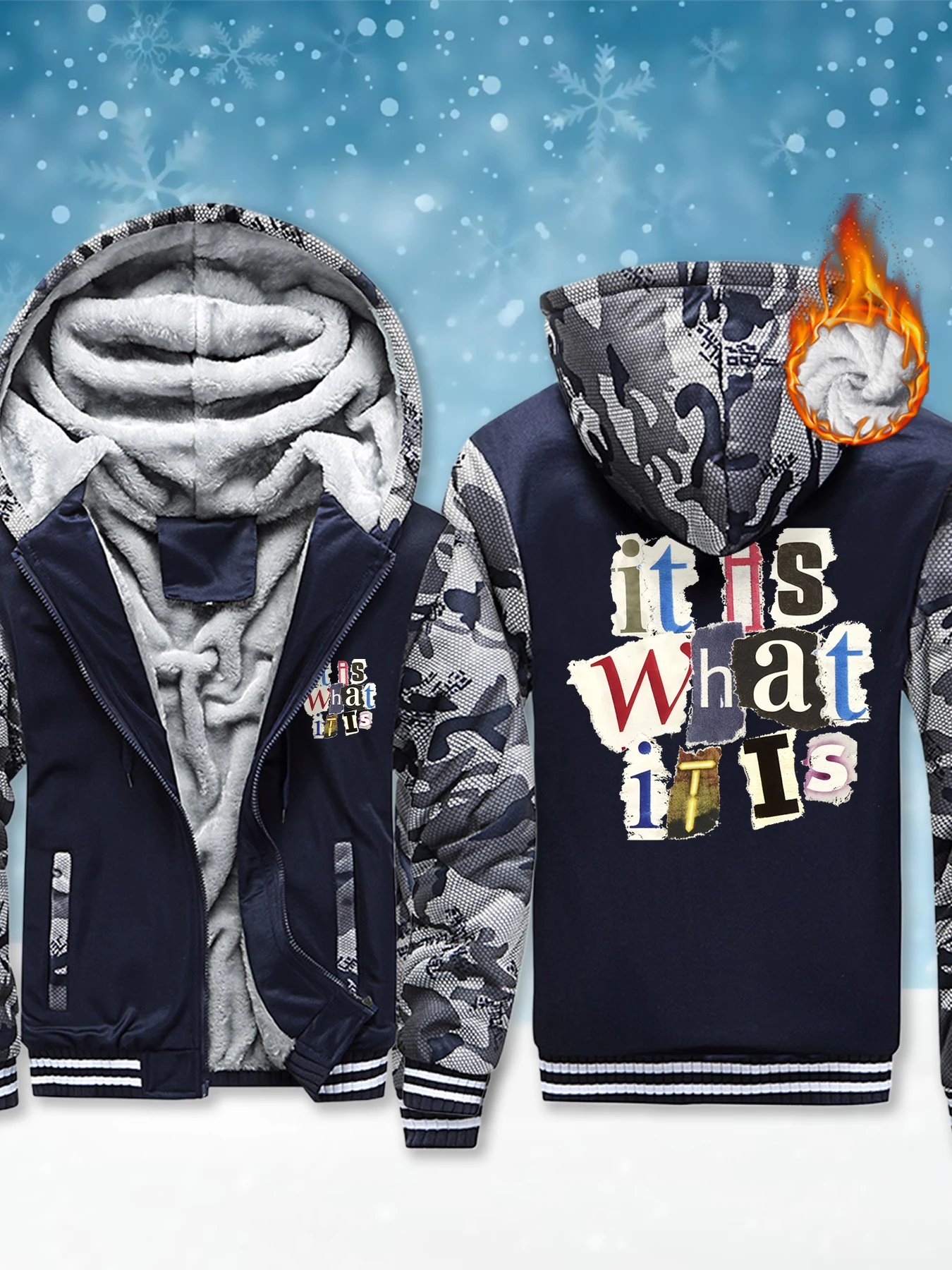 

Мужские куртки на молнии с буквенным принтом, модная тяжелая куртка, толстые флисовые толстовки с капюшоном, повседневная мягкая теплая толстовка