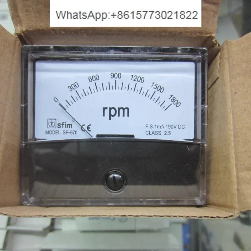 SFIM tachometer SF-670 DC10V/1800RPM with potentiometer DC220V DC190V DC30V(10PCS)