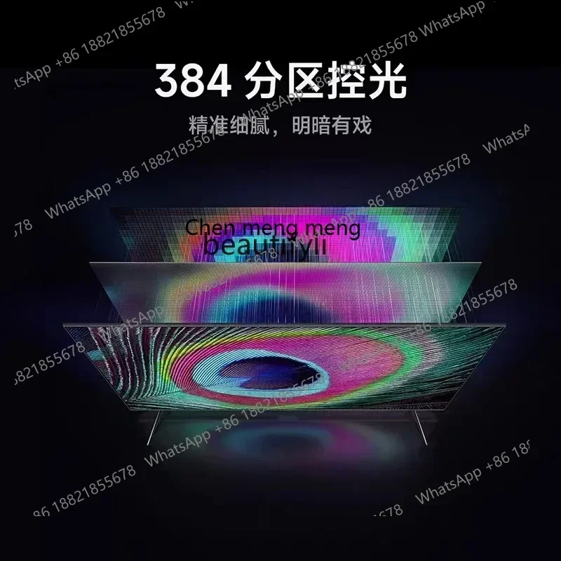 AB02 TV S Pro 100 بوصة 4K 144 هرتز فرشاة عالية جدًا شاشة كاملة للتحكم الصوتي تلفزيون مسطح فائق الدقة