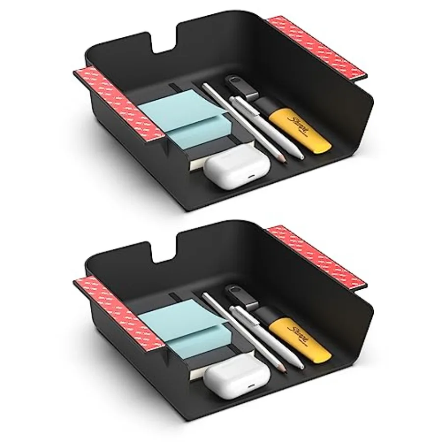 

Органайзер-полка под стол для офисных рабочих мест, столов, столов с регулировкой высоты, игровых комплектаций, монтируемый лоток для хранения C