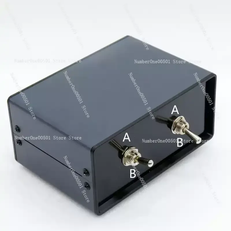 

2 пары переключателей для усилителя мощности/акустических систем, два входа и два выхода, двухканальный переключатель для усилителя звука A-B, переключатель для акустических систем.