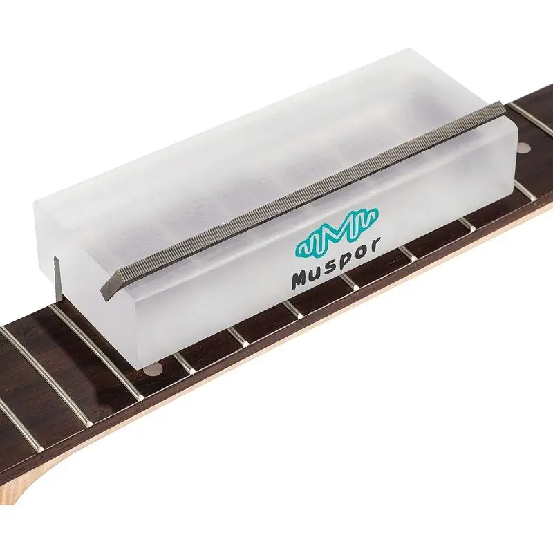 Guitar Fret Crowning End Bevel Flush File Tool 35° & 90° Luthier File for Guitar Bass Musical Instrument Repair