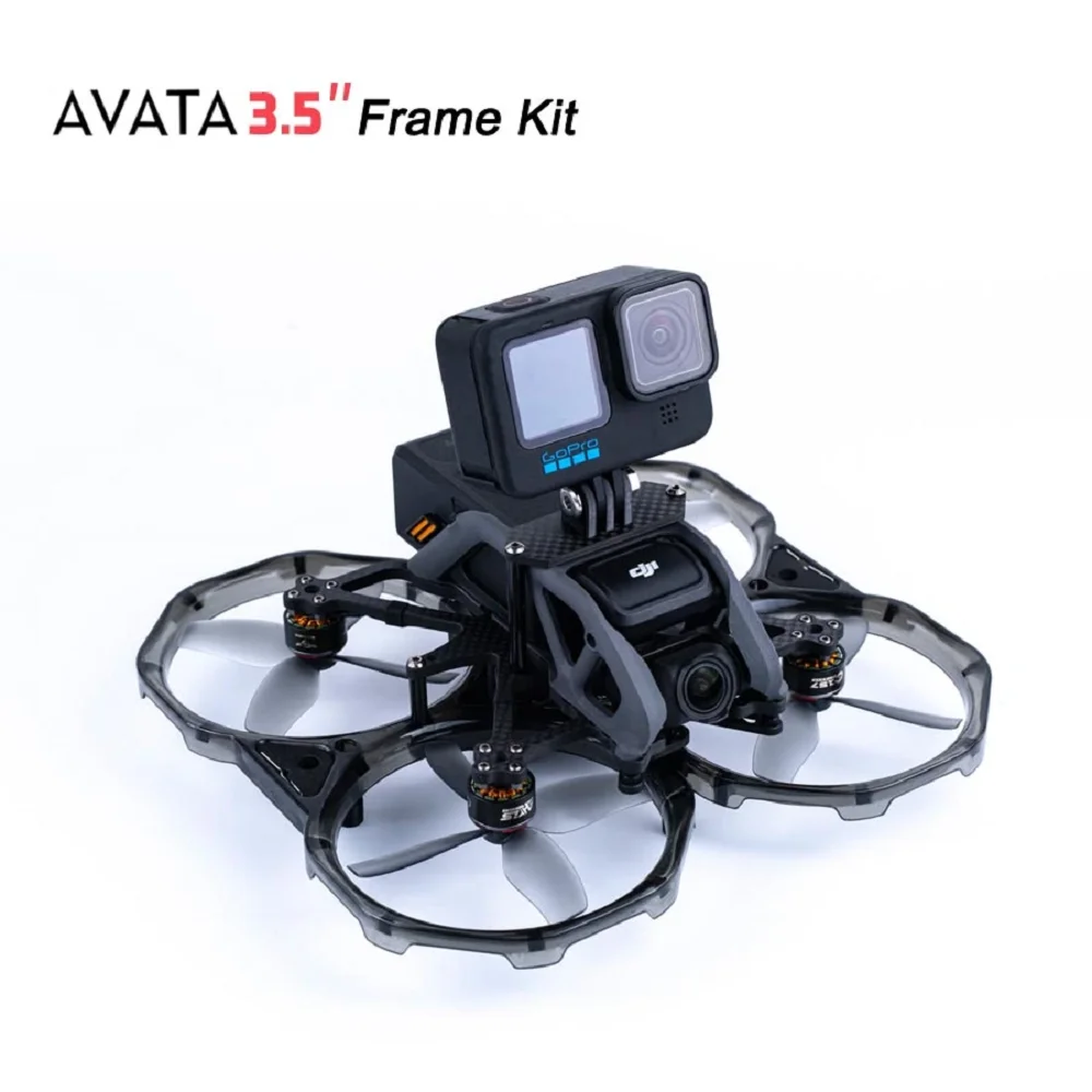 Novo axisflying avata 3.5 kit quadro de atualização com c157 v2 hq prop t2.9x2.5x5 conjunto perfeito para atualizar original dji avata