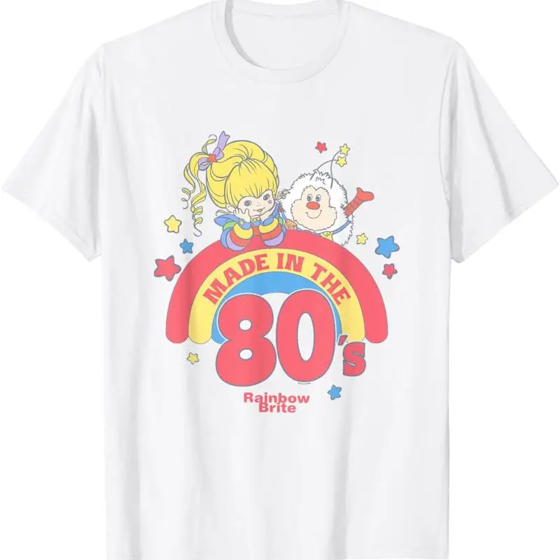 تي شيرت Me In The 80'S بألوان الباستيل وشعار الصدر القديم #1