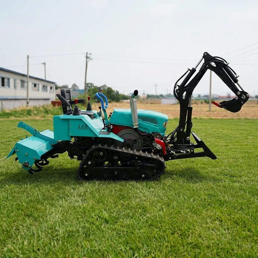 Wholesale China Rotary Cultivator Mini Cultivator Universal Track Tractor
