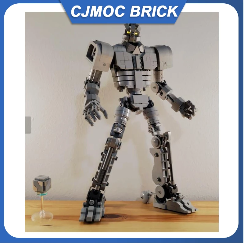 1046 قطعة MOC الكرتون الروح العظيمة روبوت دمية اللبنات الطوب نموذج DIY بها بنفسك تجميعها اللعب الإبداعية هدايا عيد الأطفال