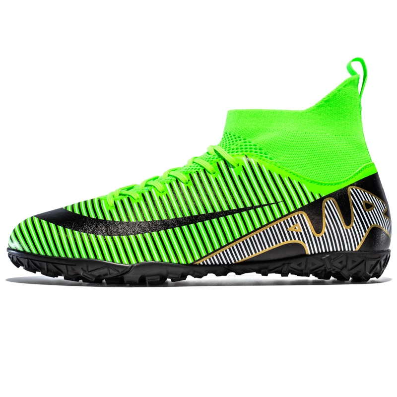 

Soccer Cleats Indoor Soccer Shoes Mens Anti Slip High Top Outdoor Grass Turf Football Cleats
