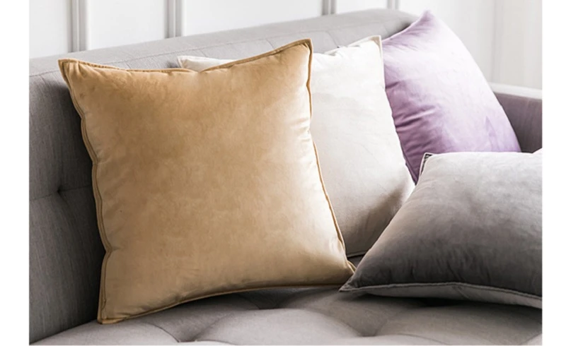 2-teiliges Set Samt-Kissenbezug, dekorativer Kissenbezug für Sofa, Schlafzimmer, 30 x 50 cm/45 x 45/50 x 50/60 x 60 cm, moderner Geschenk-Kissenbezug – Detail 10
