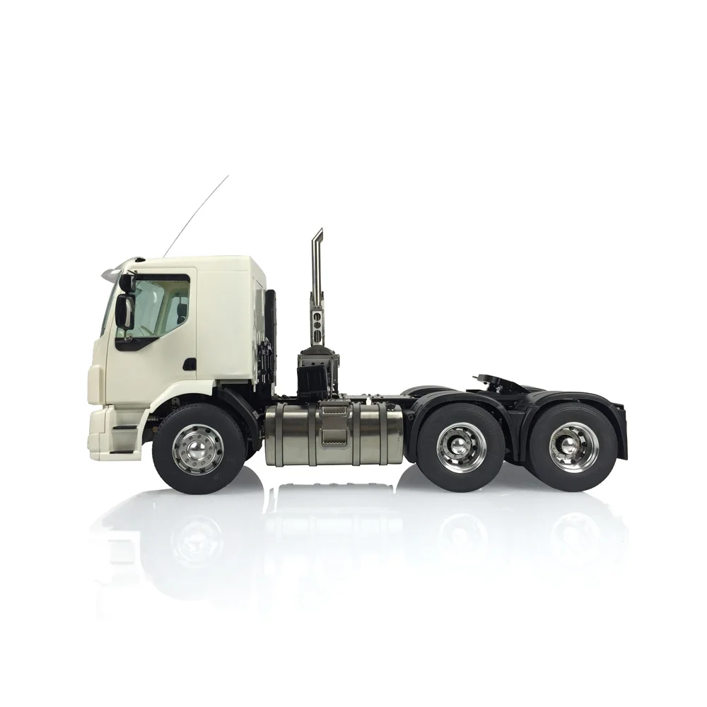 LESU 1/14 RC W/ 3Axles Tractor Truck Cabin Vm Chassis For DIY Fh16 Remote Control Car Tamiyay Trailer Model Thzh1191