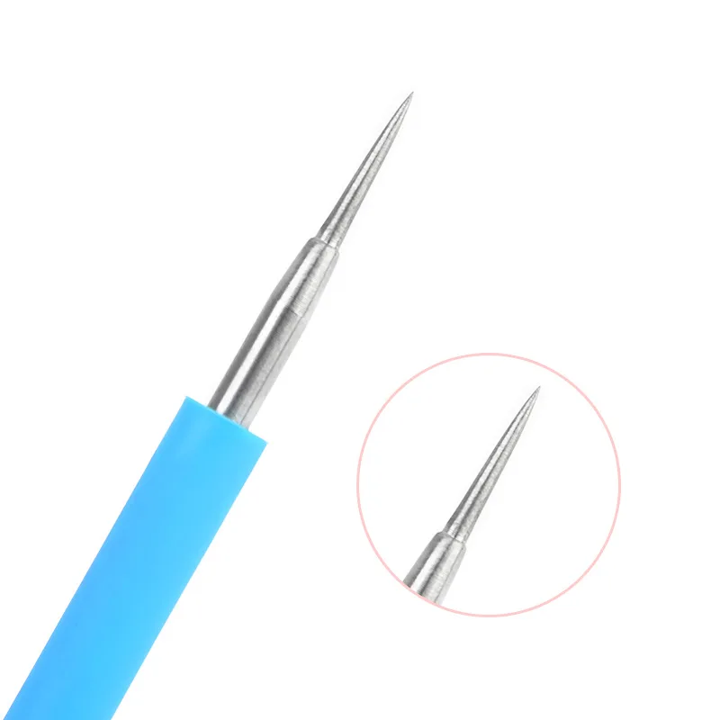 11 stks/set Mee-eter Comedo Acne Puistje Comedondrukker Tool Lepel voor Gezicht Huidverzorging Tool Naalden Facial Pore Cleaner