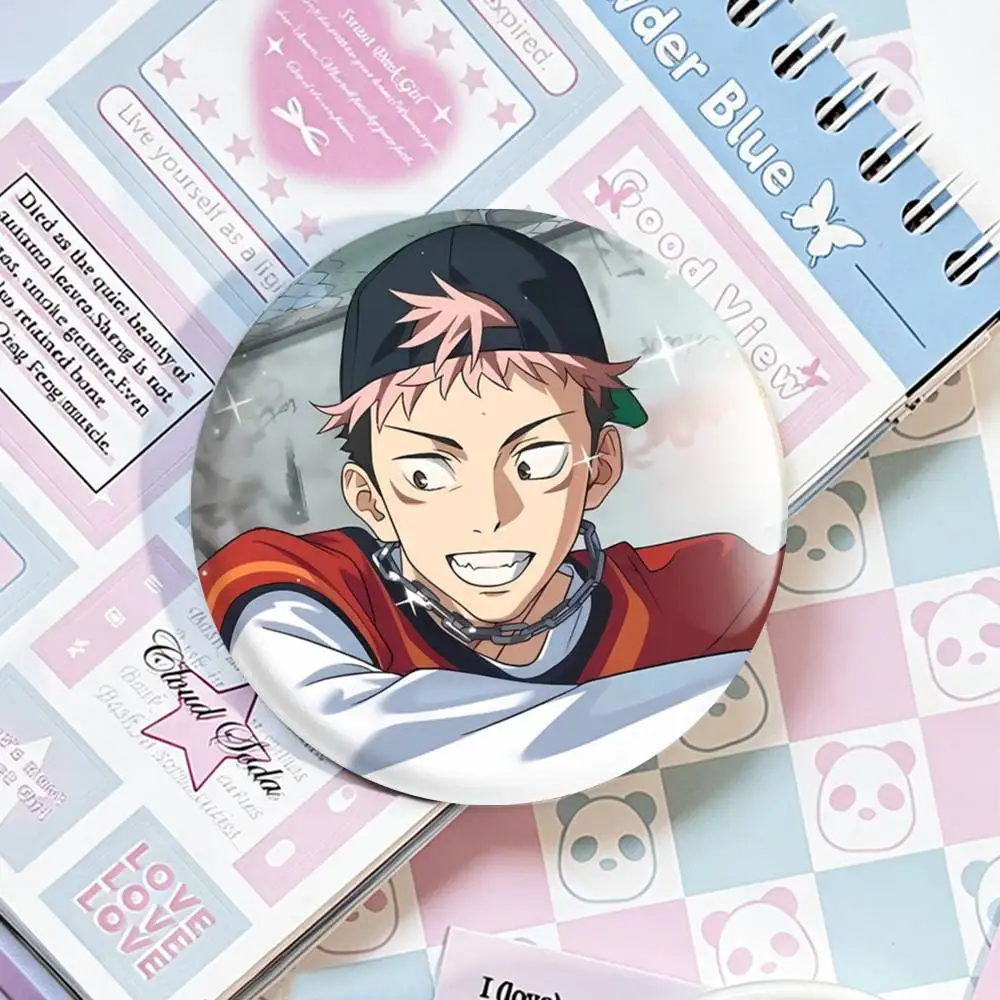 Y-Yuji I-Itadori J-Jujutsu K-Kaisen Laser-Abzeichen Kreative Anstecknadeln Brosche für Taschen Kleidung Hüte Deko Geschenke Fans Sammlerstücke – Detail 11