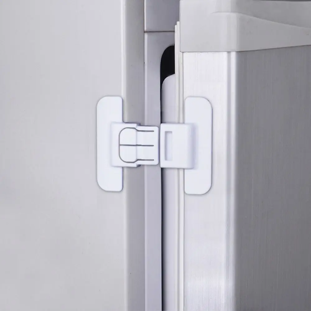 

Door Safety Locks Water Dispenser Locker Anti-theft Buckle Door Stopper Lock Baby Safety Lock Security Lock Refrigerator Lock